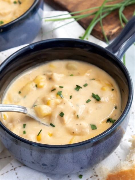 Creamy Chicken And Corn Chowder Foodtalk