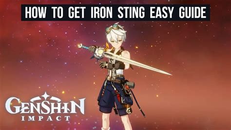 Genshin Impact Iron Sting How To Get All Details Enburadabiliyorumcom