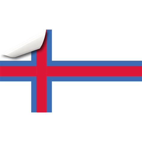 Faroe Islands Flag Bumper Sticker Car Sticker Flag For Vehicles