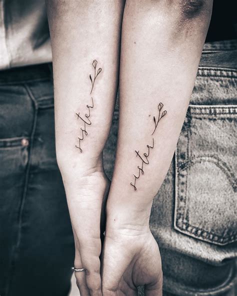 [updated] 40 Matching Sister Tattoos Youll Both Love July 2020