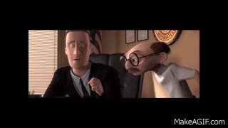 The Incredibles - at the principal's office [HD] on Make a GIF