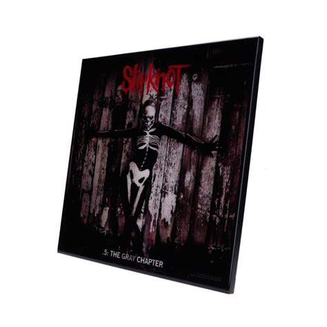 Licensed Slipknot The Gray Chapter Crystal Clear Art