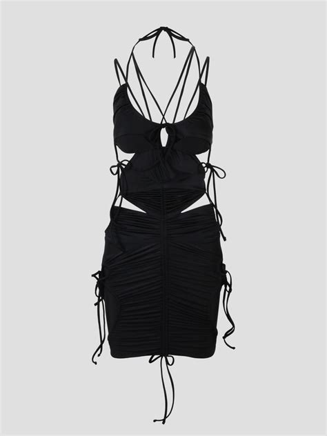 Balenciaga Patched Bikini Mini Dress ShopStyle