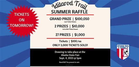 2023 Summer Raffle Iditarod