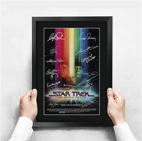 Hwc Trading A Fr Star Trek The Motion Picture Tv Series Poster The