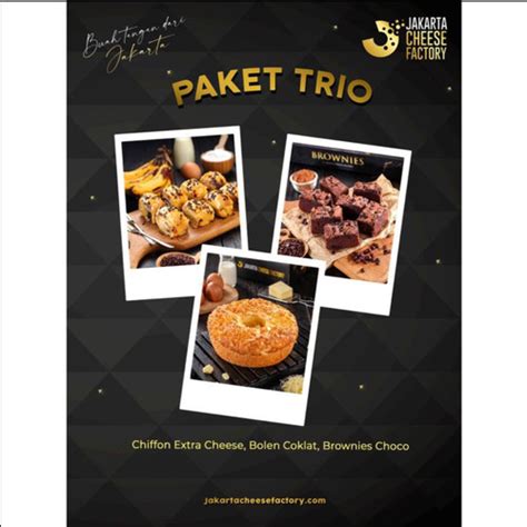 Jual Paket Trio Jakarta Cheese Factory Kota Depok Jakarta Cheese