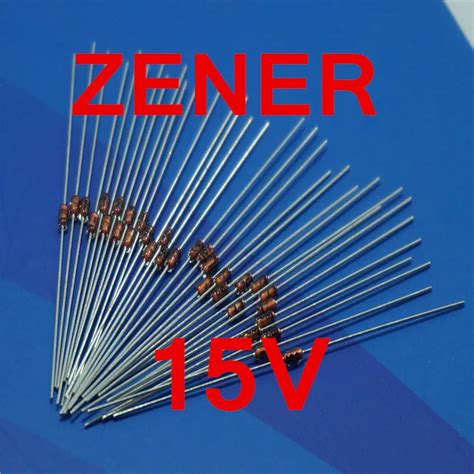 500 Pcslot 15v 12w Zener Diode 05 Watt Do 35 Package In