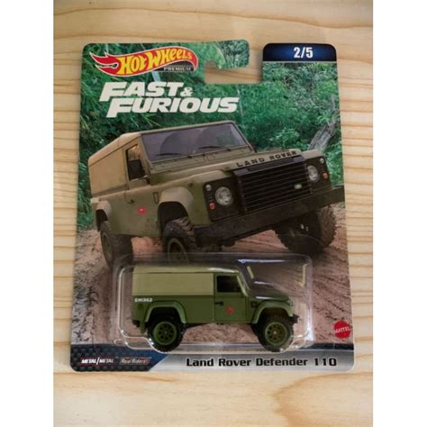 Hot Wheels Land Rover Defender Fast N Furious Car Culture Shopee Malaysia
