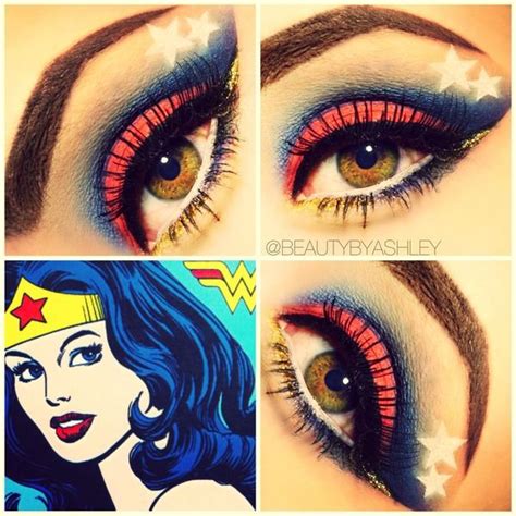 Wonder Woman Inspired Makeup! | Wonder woman makeup, Makeup, Fantasy makeup