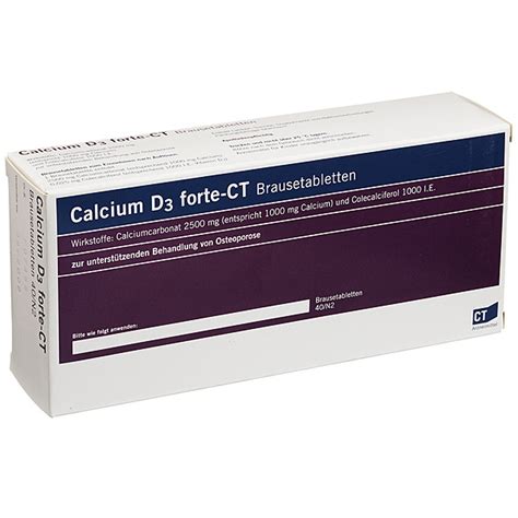 Calcium D3 Forte Ct 40 Compresse Effervescenti Erbofarma Farmacia