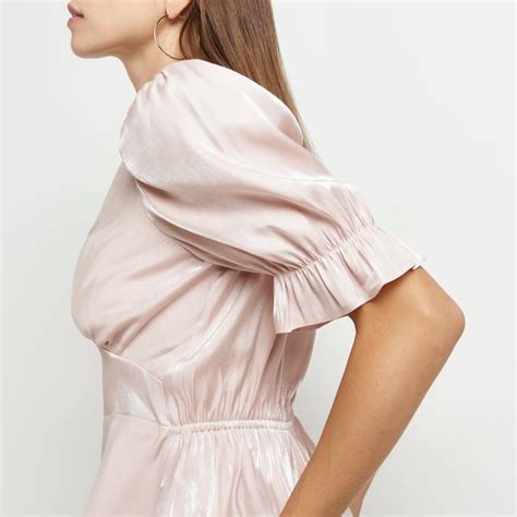 River Island Womens Peplum Top Pink