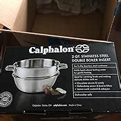 amazoncom calphalon simply calphalon  quart small stainless steel