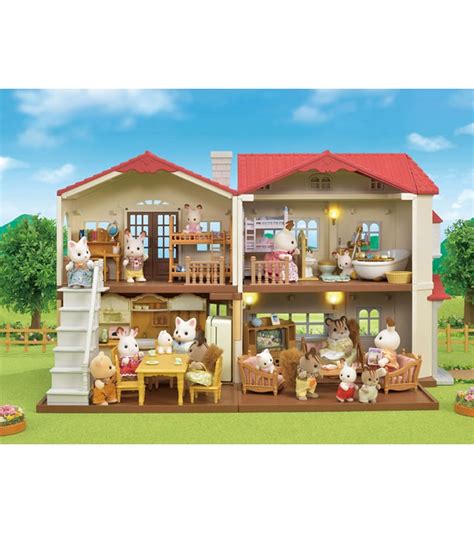 Calico Critters Red Roof Country Home T Set