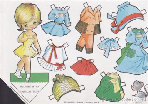 Recortables Astro Editorial Roma Mu Ecas N Paper Doll Mu Ecas De