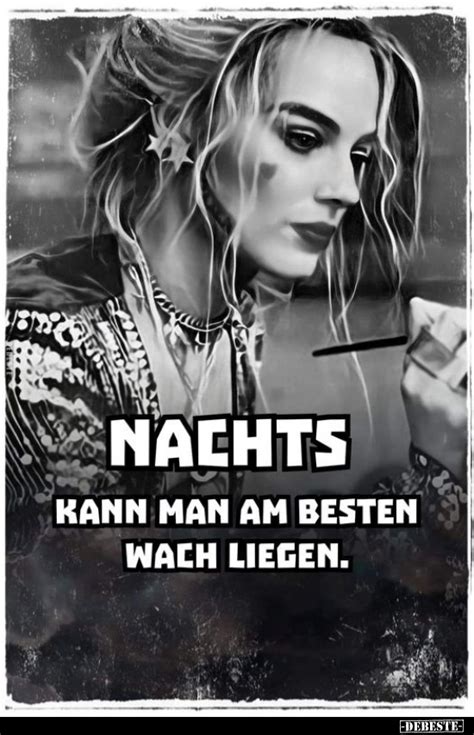 Nachts Kann Man Am Besten Wach Liegen DEBESTE De