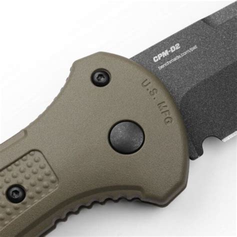 Benchmade Claymore Automatic Knife Tanto blade