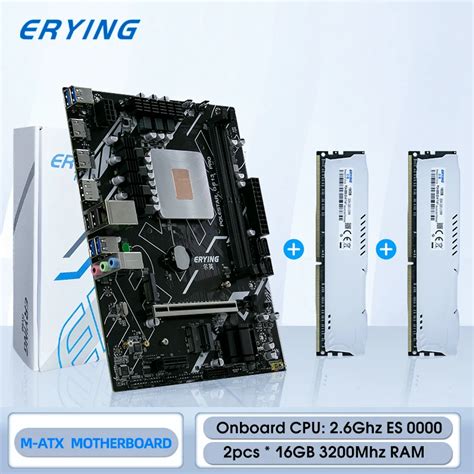 ERYING Kit De Placa Base Para PC Gaming I9 Con Incrustado CPU De 11