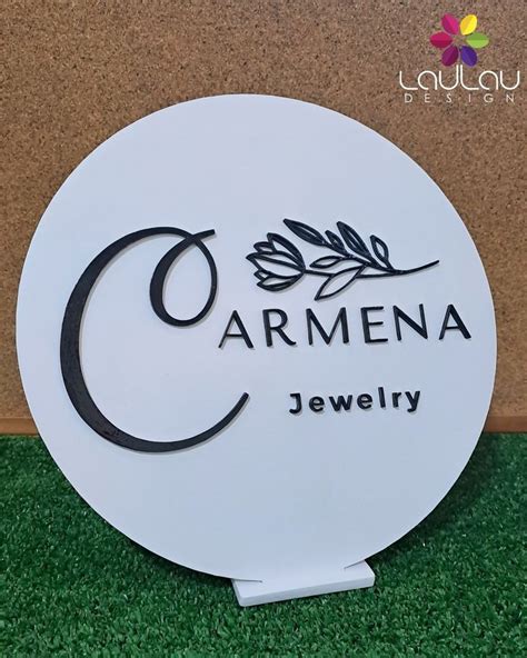 Logo Mdf Corte A Laser Decoración De Unas Corte Y Grabado Laser