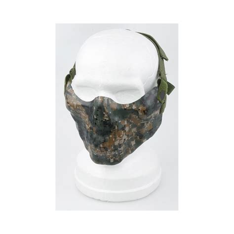 Specwarfare Airsoft. TMC Nylon Half Face Mask (WL Marpat)