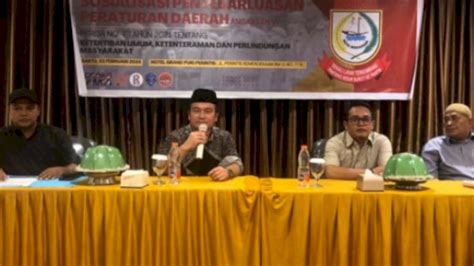 Sekretariat Dprd Kota Makassar Sosialisasikan Perda Tslp Untuk