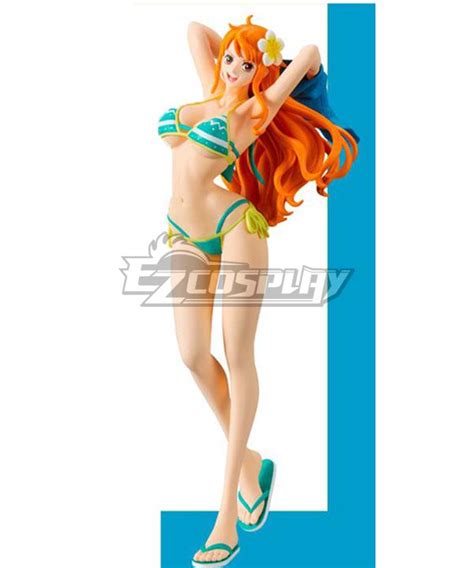 Kieselstein Kellnerin Raum One Piece Nami Sexy Cosplay Wegfahren Dick Peer