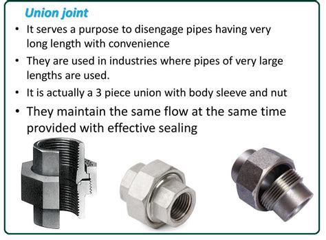 What Is Pipe Joint Types Of Pipe Joints