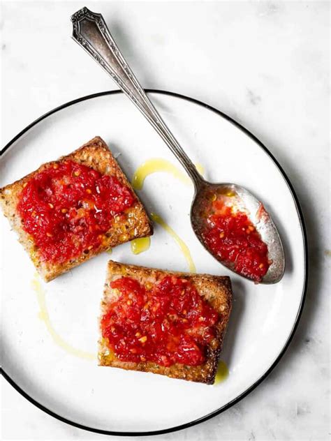 Pan Con Tomate Spanish Tomato Bread Sandra Valvassori