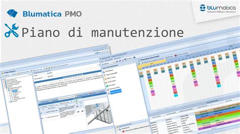 Blumatica PMO Piano Di Manutenzione YouTube