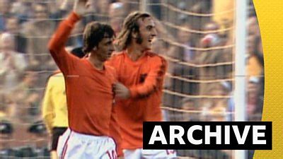 Archive Johan Cruyff Scores Twice At The 1974 World Cup BBC Sport