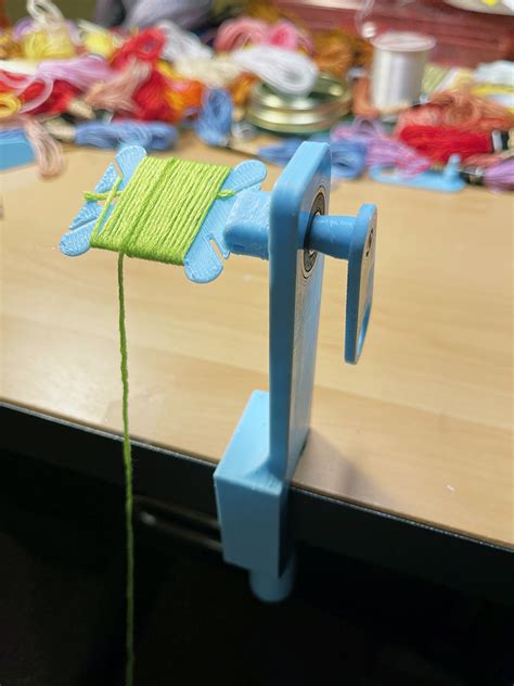 Embroidery Floss Bobbin Winder By Greenribbit Download Free Stl Model