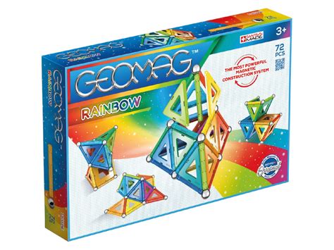 Rainbow Klocki Magnetyczne Elementy Geomag