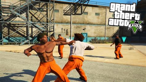 Wir M Ssen In Den Knast Gta Prison Life Mod Youtube