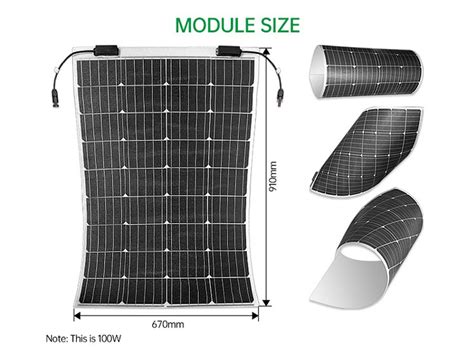 Paneles Solares Fotovoltaicos Flexibles China V W W W