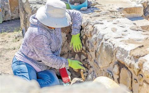 En zona arqueológica de Tizatlán hallan nuevos elementos prehispánicos