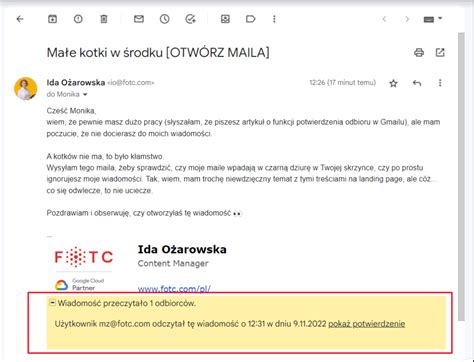 Gmail Potwierdzenie Odbioru Jak Ustawi Fotc