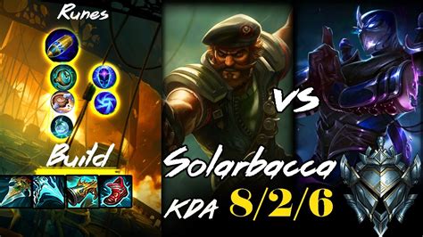 [ Solarbacca ] Gangplank Vs Shen Top Preseason 12 Silver Ii Youtube