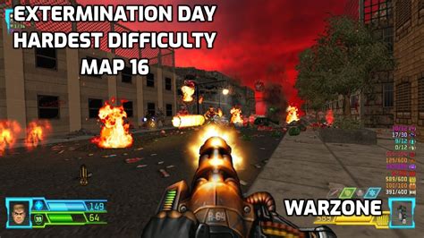 PROJECT BRUTALITY Extermination Day HARDEST DIFFICULTY MAP 16 YouTube