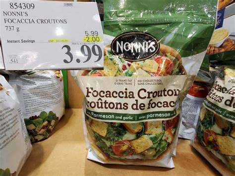 854309 Nonni S Focaccia Croutons 737 G 2 00 Instant Savings Expires On