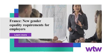 France New Gender Equality Requirements For Employers Wtw