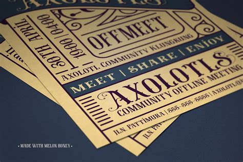 Melon Honey Typeface Design Cuts