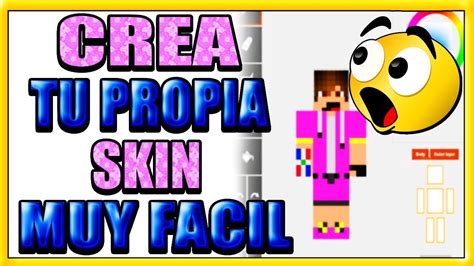 COMO Crear Tu Propia SKIN De MINECRAFT GRATIS 2020 ENTRA YA YouTube