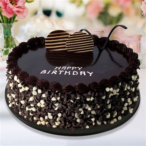 Happy Birthday Chocolate Truffle Cake Celebratebigday