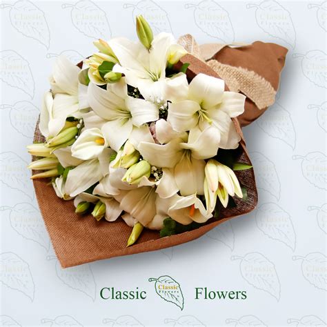 Classic Flowers » Lilium Bouquet