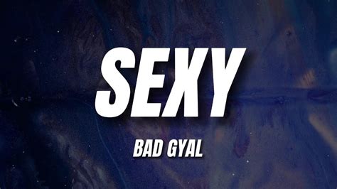 Bad Gyal Sexy Letra YouTube