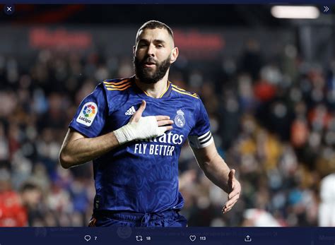 VIDEO Karim Benzema Sang Top Skorer Sepanjang Masa Ketiga Real Madrid