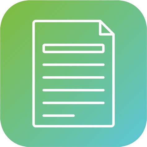 Premium Vector Letter Icon Style