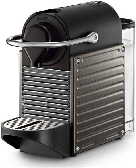 Nespresso Pixie Espresso Machine With Aeroccino Milk Frother Silver