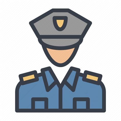 Avatar Cop Officer Police Icon Download On Iconfinder