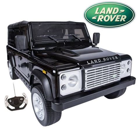 Black Limited Edition Land Rover Defender Kids 12v Ride On 4x4 £299