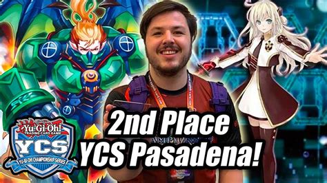 Yu Gi Oh 2nd Place YCS Pasadena True Draco Sky Striker Deck Profile